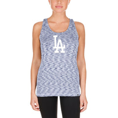 MLB Los Angeles Dodgers New Era Women's Space Dye Keyhole Back Tank Top