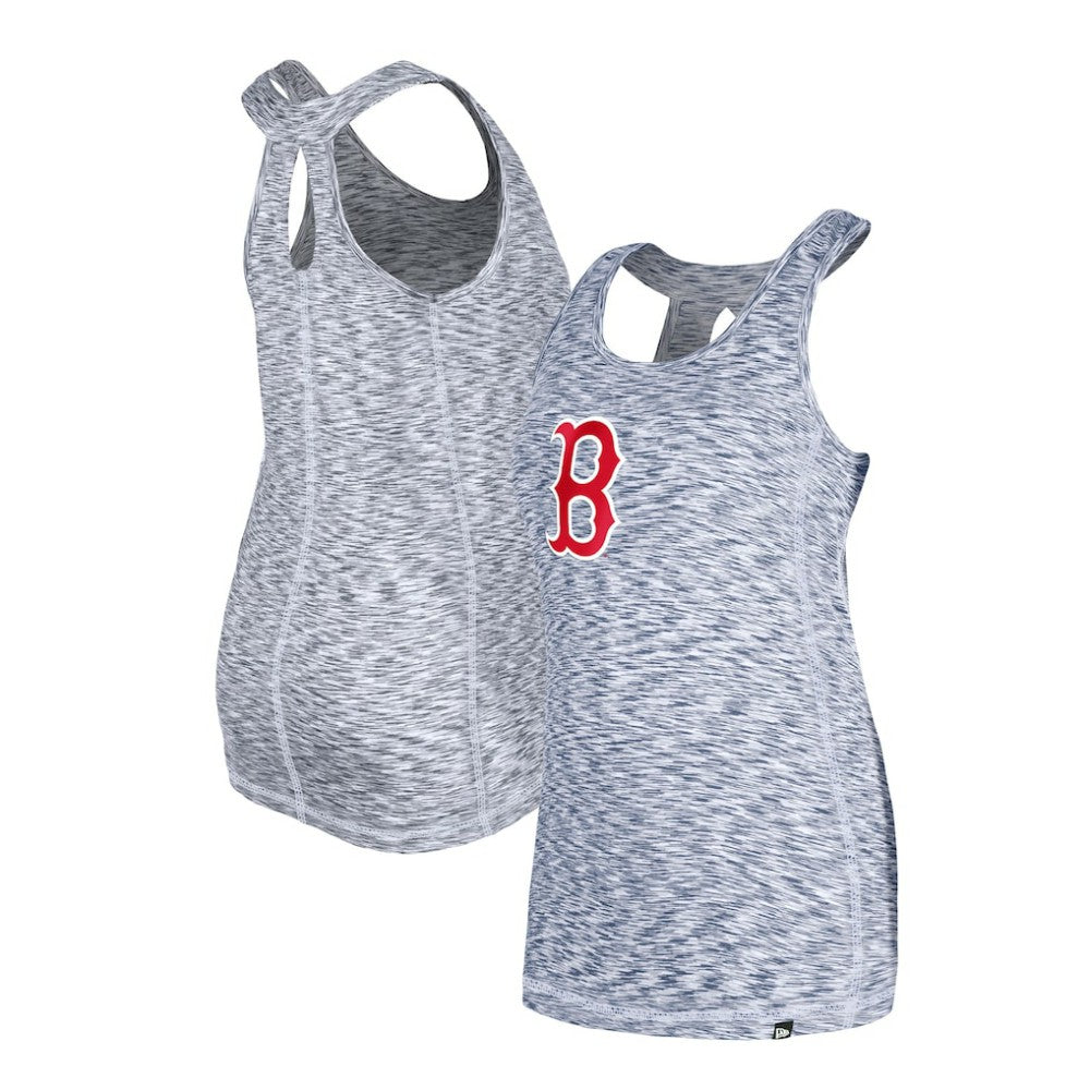 MLB Boston Red Sox New Era Women's Space Dye Keyhole Back Tank Top