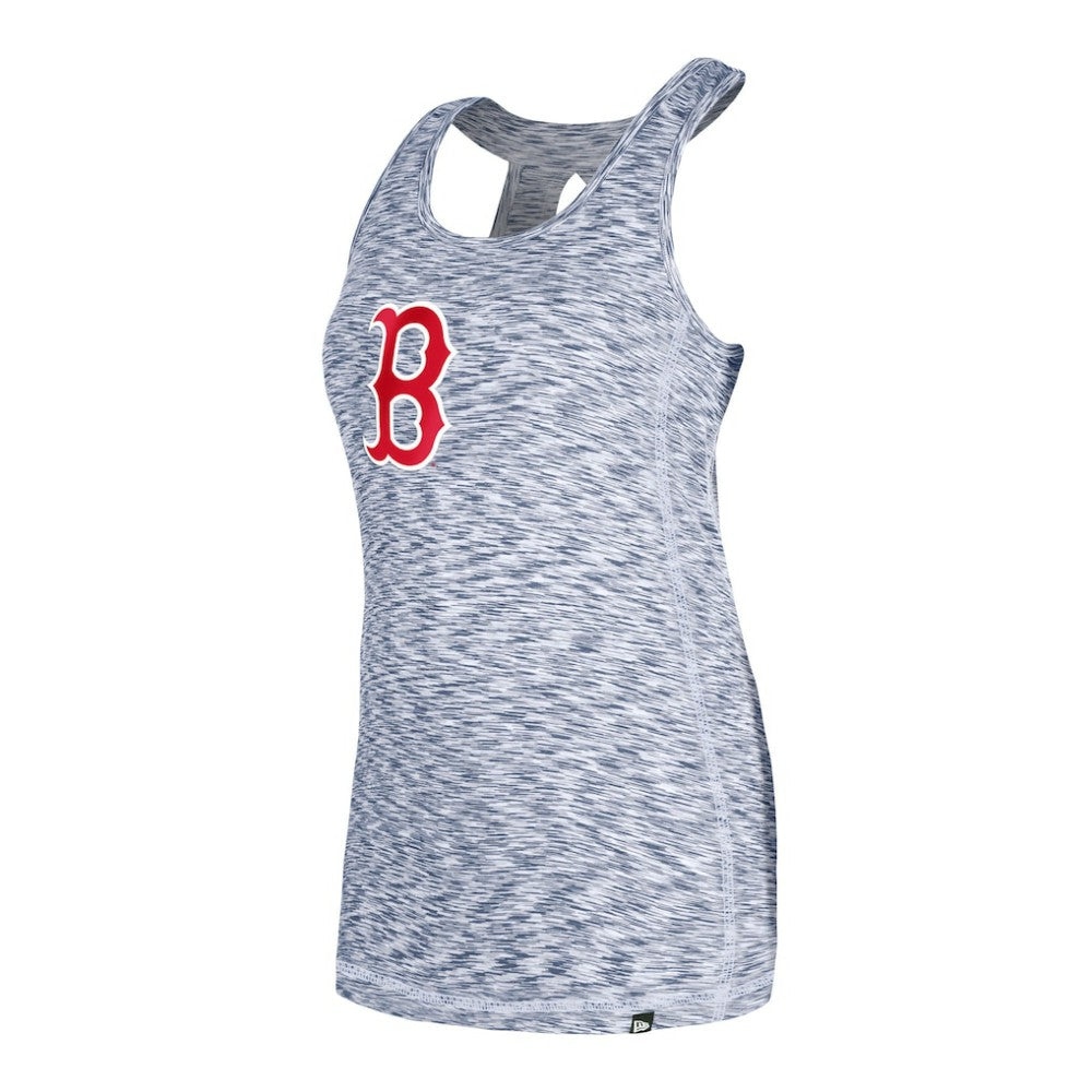 MLB Boston Red Sox New Era Women's Space Dye Keyhole Back Tank Top