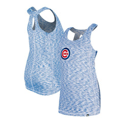 MLB Chicago Cubs New Era Women's Space Dye Keyhole Back Tank Top