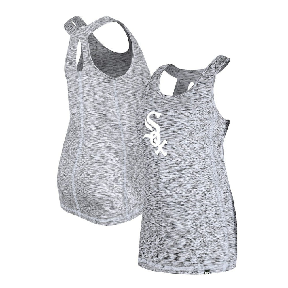 MLB Chicago White Sox New Era Women's Space Dye Keyhole Back Tank Top