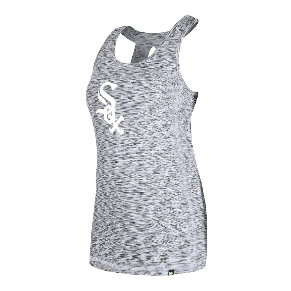 MLB Chicago White Sox New Era Women's Space Dye Keyhole Back Tank Top