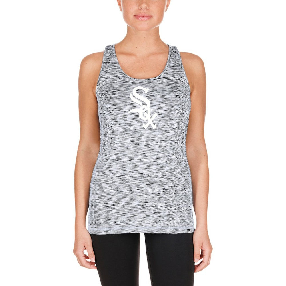 MLB Chicago White Sox New Era Women's Space Dye Keyhole Back Tank Top