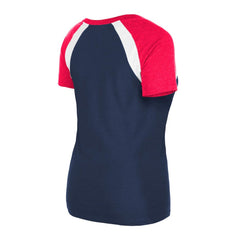 MLB St. Louis Cardinals New Era Women's Heathered Raglan V-Neck T-Shirt