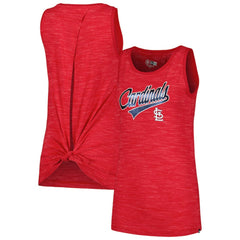 MLB St. Louis Cardinals New Era Women's Space-Dye Active Tank Top