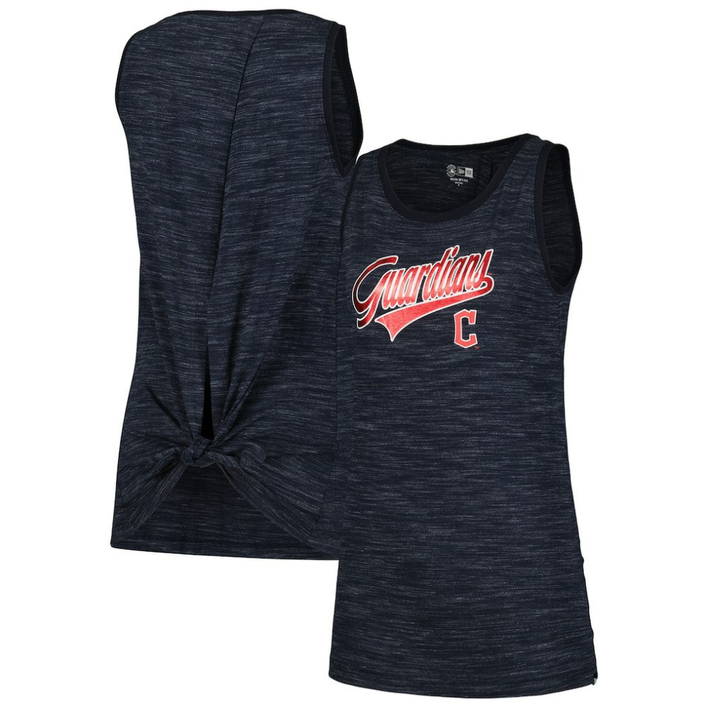 MLB Cleveland Guardians New Era Women's Space-Dye Active Tank Top