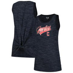 MLB Cleveland Guardians New Era Women's Space-Dye Active Tank Top