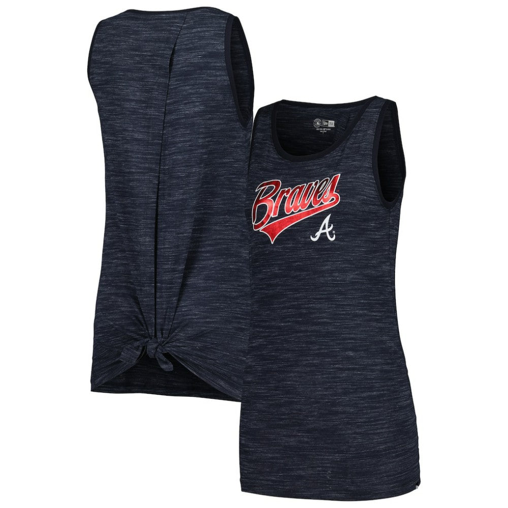 MLB Atlanta Braves New Era Women's Space-Dye Active Tank Top