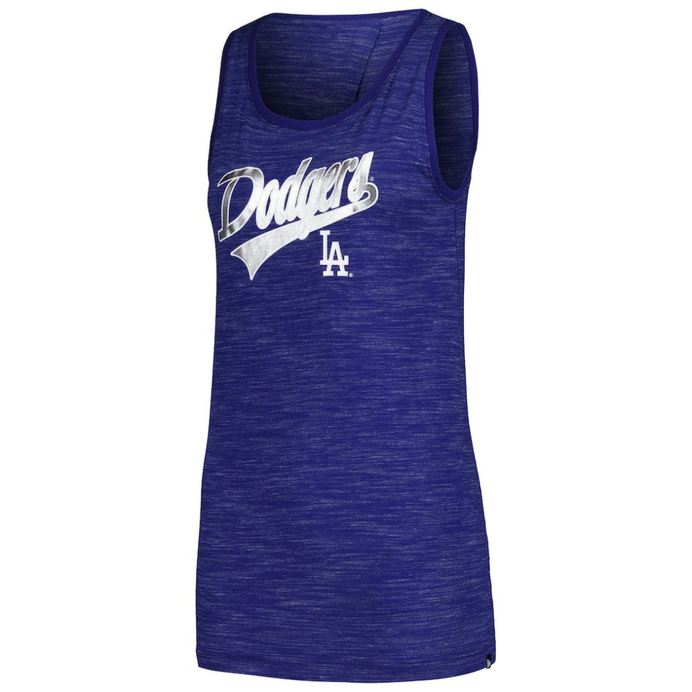 MLB Los Angeles Dodgers New Era Women's Space-Dye Active Tank Top