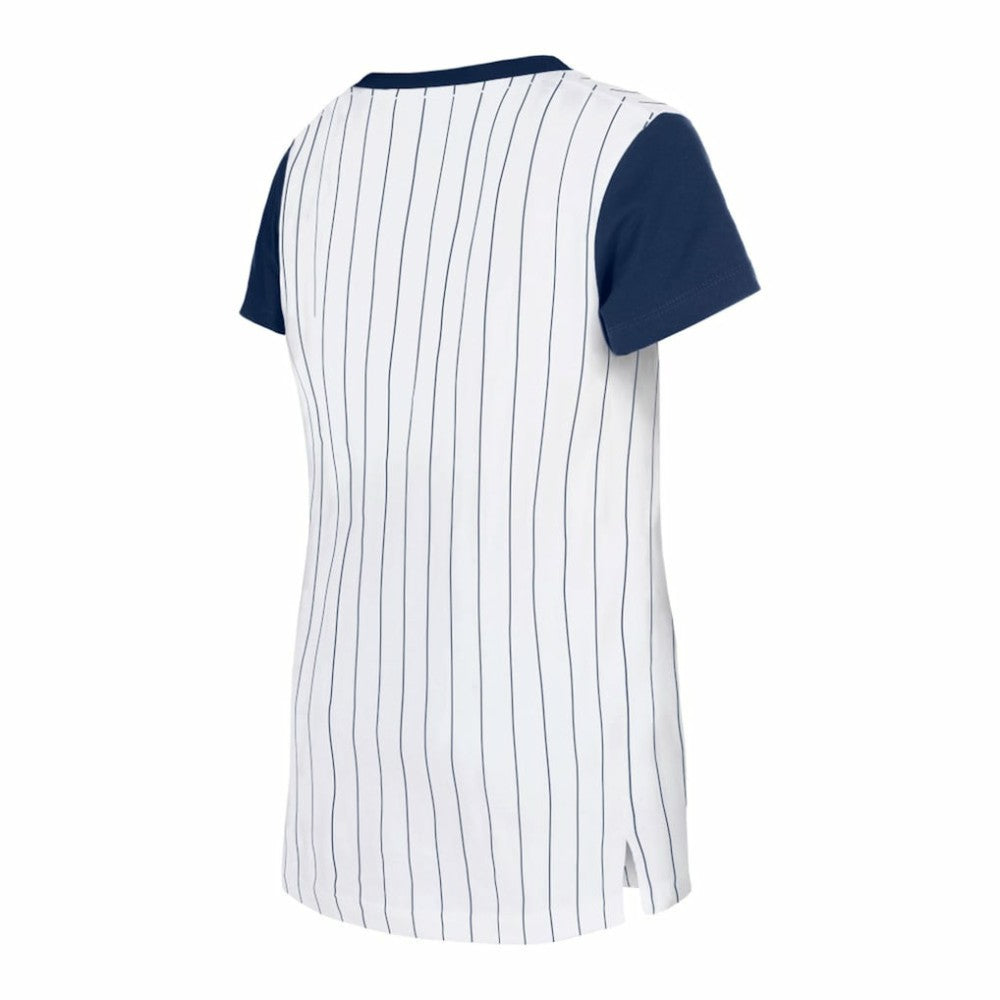 MLB Atlanta Braves New Era Girls Youth Pinstripe T-Shirt