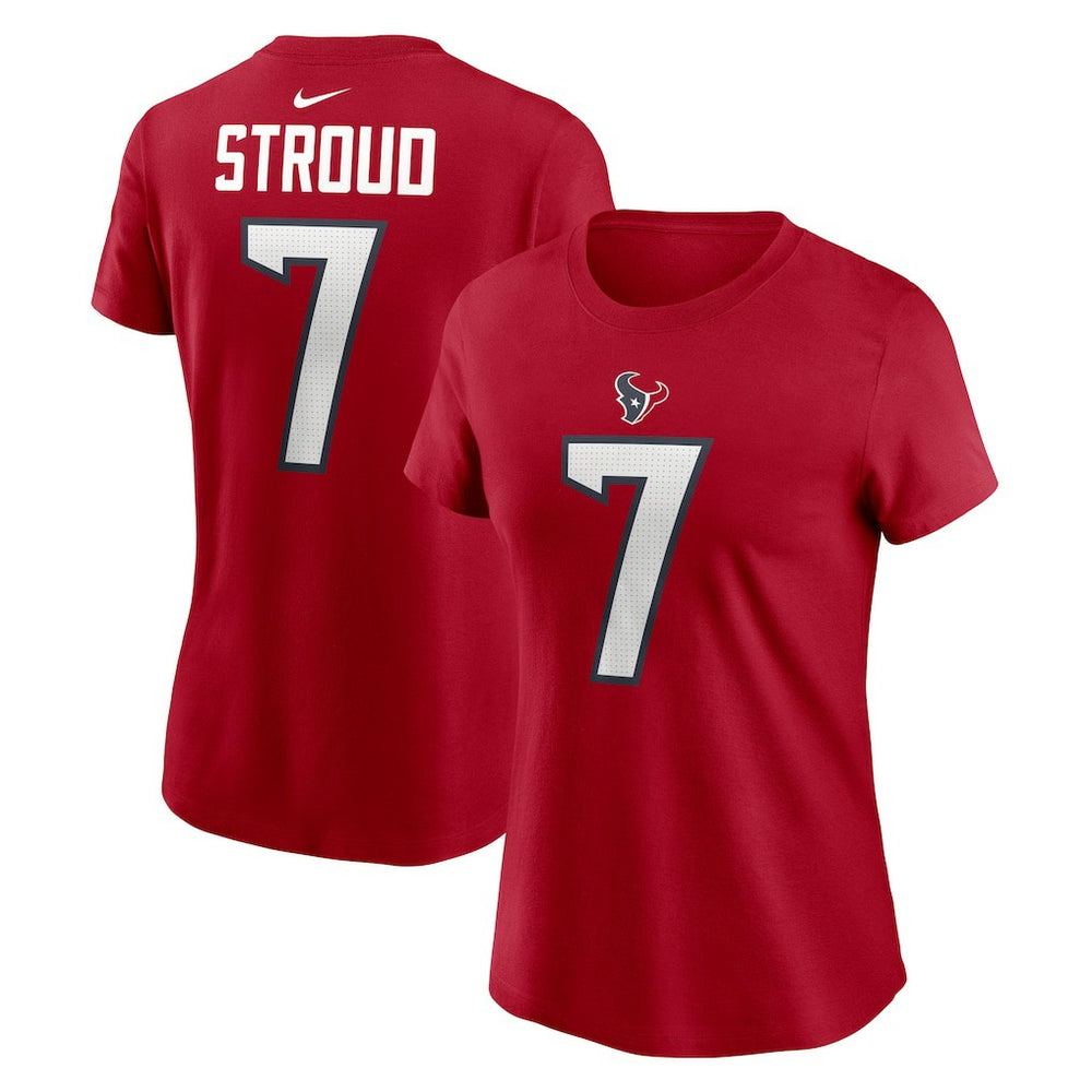 C.J. Stroud  Women's Player Name & Number T-Shirt - Houston Texans