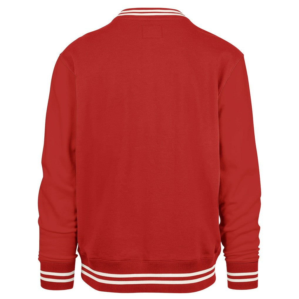 '47 Sundays Clubhouse View Sierra Fleece Pullover Sweatshirt - Atlanta Falcons