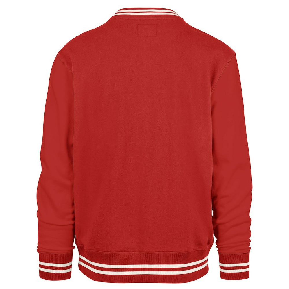 '47 Sundays Clubhouse View Sierra Fleece Pullover Sweatshirt - Atlanta Falcons