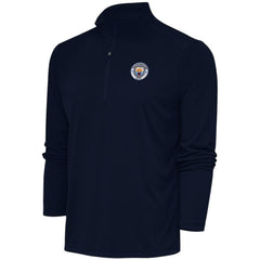 Manchester City Statement Quarter-Zip Pullover -  Navy