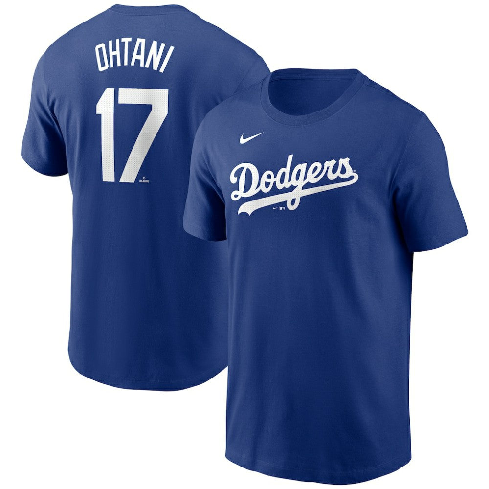 MLB Shohei Ohtani Los Angeles Dodgers Nike 2024 Fuse Name & Number T-Shirt – Royal