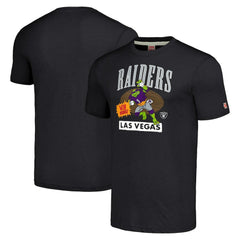TMNT Donatello x  Homage Tri-Blend T-Shirt - Las Vegas Raiders