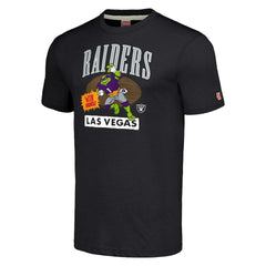 TMNT Donatello x  Homage Tri-Blend T-Shirt - Las Vegas Raiders