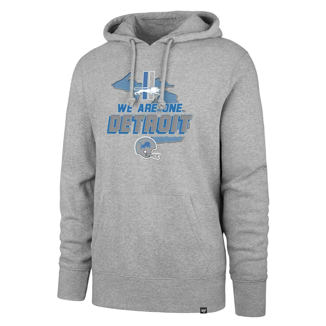 '47 We Are One Regional Headline Pullover Hoodie - Detroit Lions