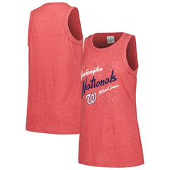 MLB Washington Nationals Soft as a Grape Women's Gauze High Neck Tank Top