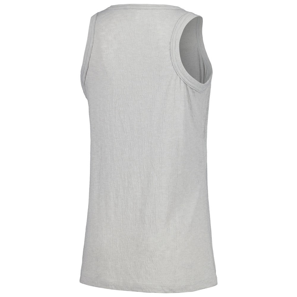 MLB Miami Marlins Soft as a Grape Women's Gauze High Neck Tank Top
