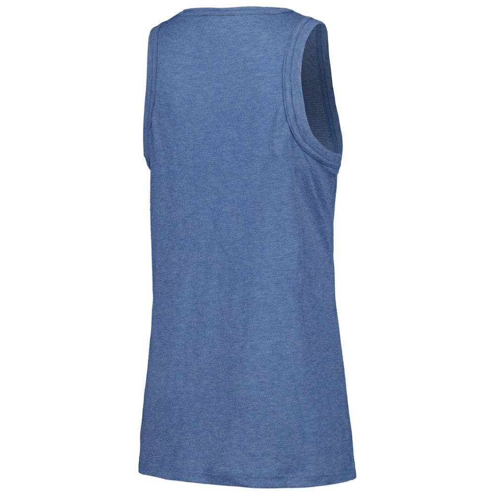MLB Tampa Bay Rays Soft as a Grape Women's Gauze High Neck Tank Top