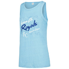 MLB Kansas City Royals Soft as a Grape Women's Gauze High Neck Tank Top