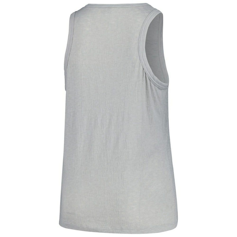 MLB San Diego Padres Soft as a Grape Women's Plus Size Curvy High Neck Tri-Blend Tank Top