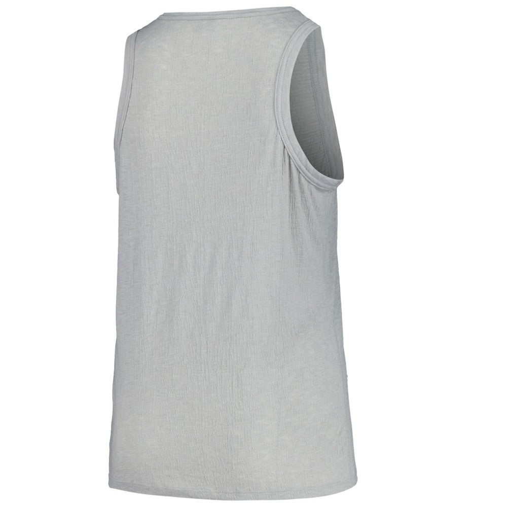 MLB San Francisco Giants Soft as a Grape Women's Plus Size Curvy High Neck Tri-Blend Tank Top