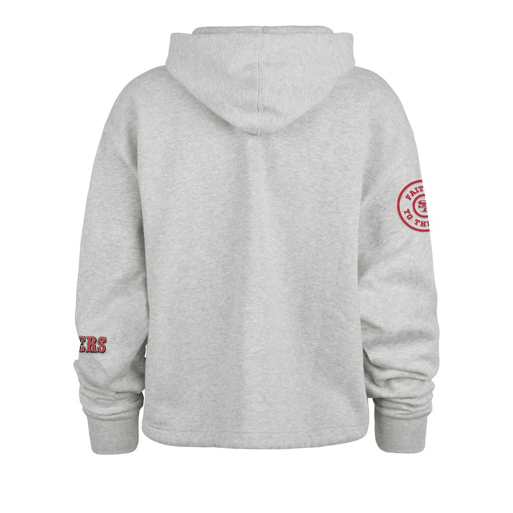 '47 Women's High Hopes Long Sleeve Cropped Hoodie - San Francisco 49ers
