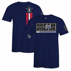 NBA Washington Wizards FISLL x Black History Collection Unisex T-Shirt - Navy shop