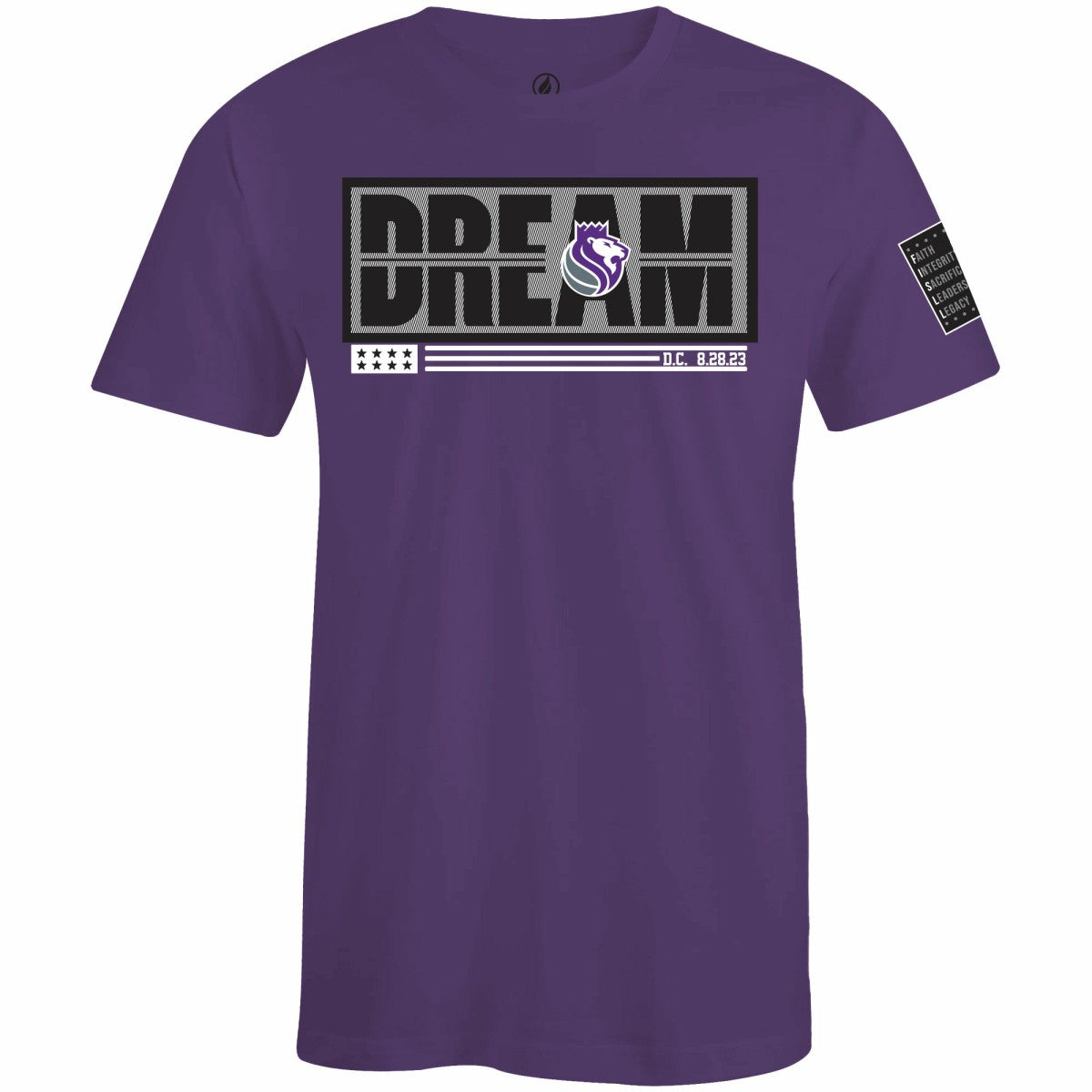 NBA Sacramento Kings FISLL x Black History Collection Unisex T-Shirt - Purple sale