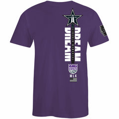 NBA Sacramento Kings FISLL x Black History Collection Unisex T-Shirt - Purple sale