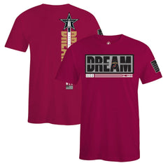 NBA Cleveland Cavaliers FISLL x Black History Collection Unisex T-Shirt - Wine discount
