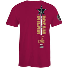 NBA Cleveland Cavaliers FISLL x Black History Collection Unisex T-Shirt - Wine discount