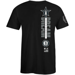 NBA Brooklyn Nets FISLL x Black History Collection Unisex T-Shirt - Black outlet