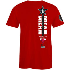 NBA Chicago Bulls FISLL x Black History Collection Unisex T-Shirt - Red outlet