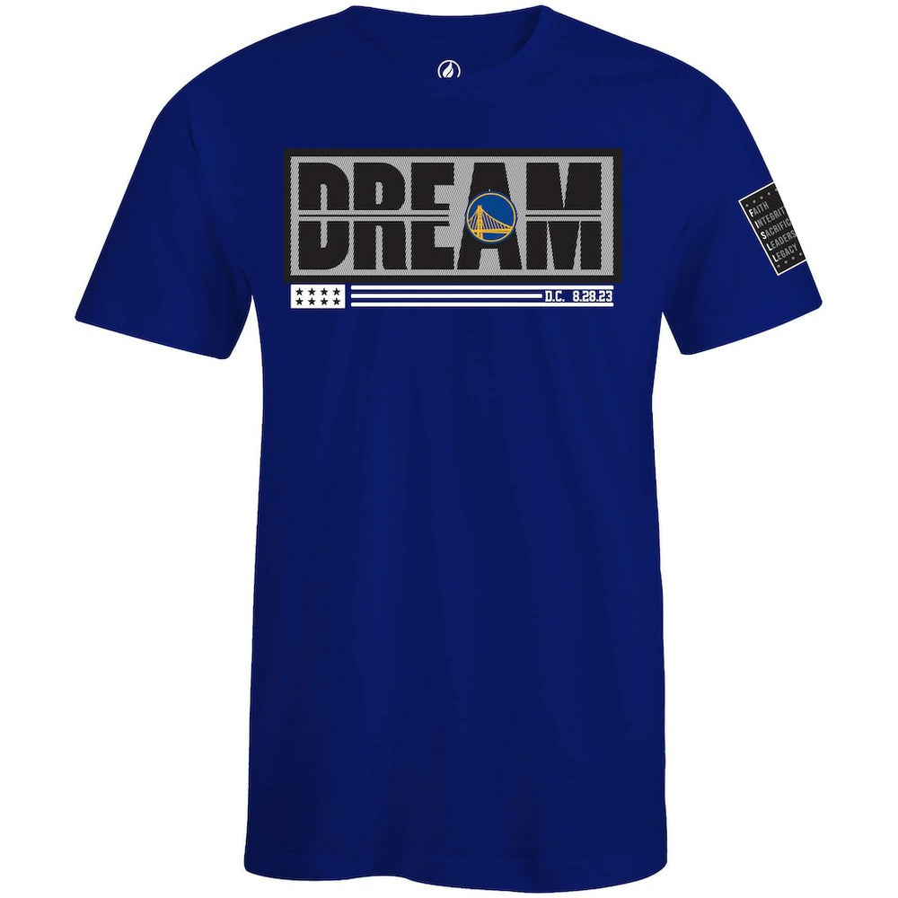 NBA Golden State Warriors FISLL x Black History Collection Unisex T-Shirt - Royal shop