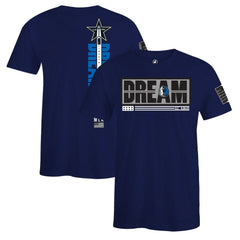 NBA Dallas Mavericks FISLL x Black History Collection Unisex T-Shirt - Royal on sale