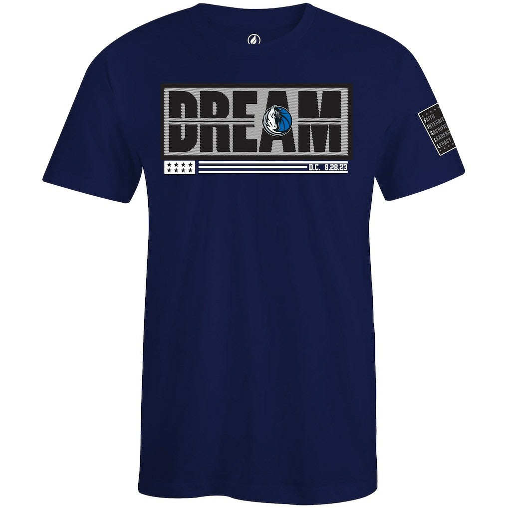 NBA Dallas Mavericks FISLL x Black History Collection Unisex T-Shirt - Royal on sale