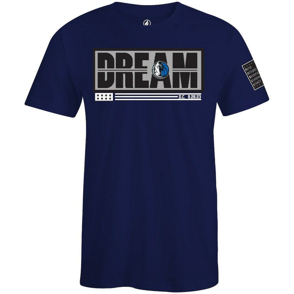 NBA Dallas Mavericks FISLL x Black History Collection Unisex T-Shirt - Royal on sale