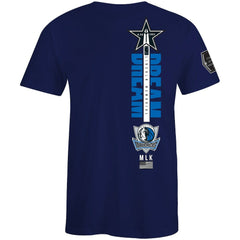NBA Dallas Mavericks FISLL x Black History Collection Unisex T-Shirt - Royal on sale