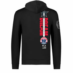 NBA Washington Wizards FISLL x Black History Collection Unisex Pullover Hoodie - Black for sale