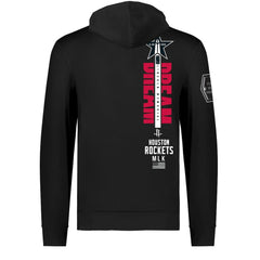 NBA Houston Rockets FISLL x Black History Collection Unisex Pullover Hoodie - Black sale