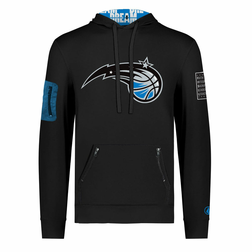 NBA Orlando Magic FISLL x Black History Collection Unisex Pullover Hoodie - Black shop