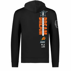 NBA Phoenix Suns FISLL x Black History Collection Unisex Pullover Hoodie - Black cheap