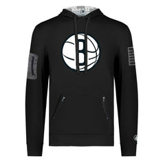 NBA Brooklyn Nets FISLL x Black History Collection Unisex Pullover Hoodie - Black outlet