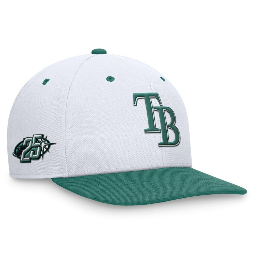 MLB Tampa Bay Rays Nike Bicoastal Two-Tone Pro Performance Snapback Hat