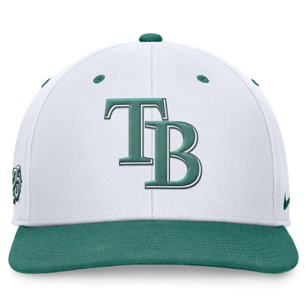 MLB Tampa Bay Rays Nike Bicoastal Two-Tone Pro Performance Snapback Hat