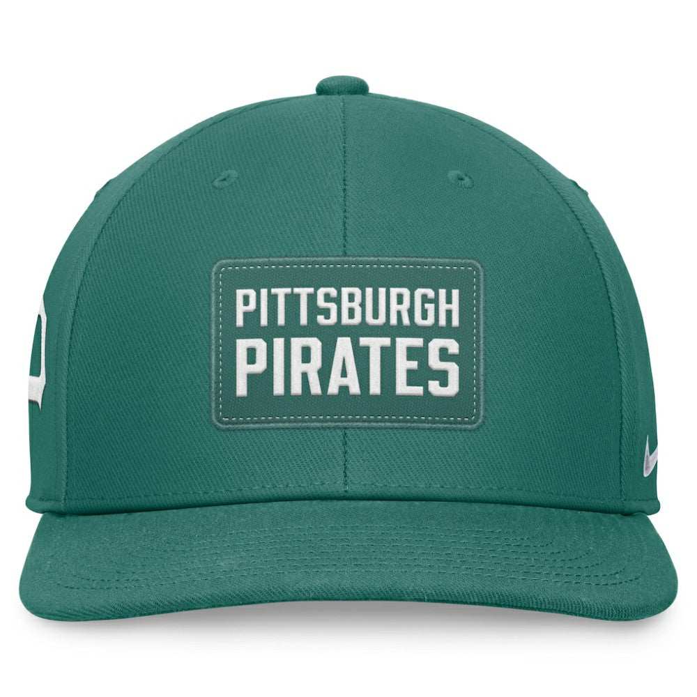 MLB Pittsburgh Pirates Nike Bicoastal Pro Performance Snapback Hat