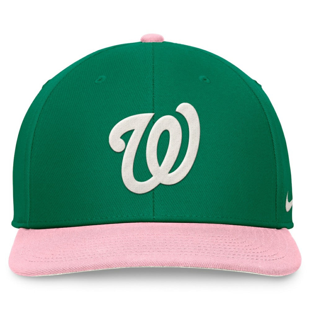 MLB Washington Nationals Nike Malachite Pro Performance Snapback Hat